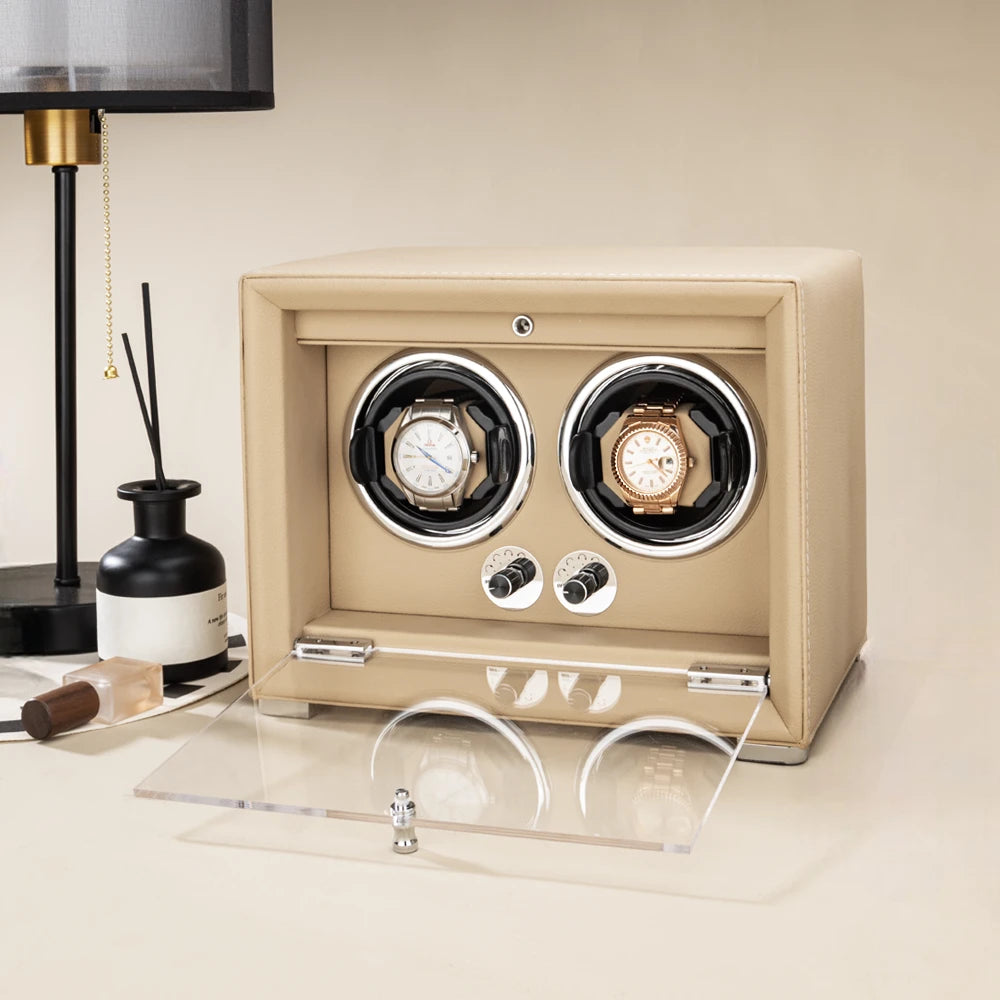 Lux Watch Winder from the Wolf 1834 Axis Collection