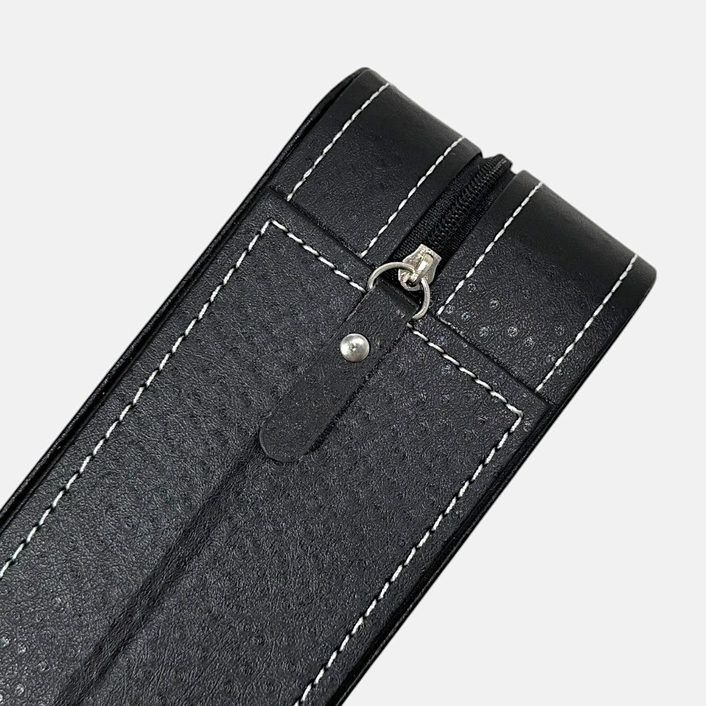 Santa Maria Watch Box, Black Colour, Zip Detail