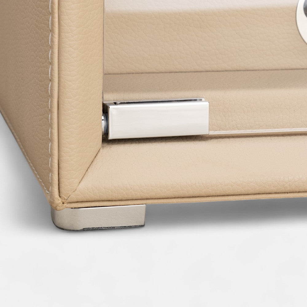 Taurus Watch Winder, Creme Colour, Leg Detail 